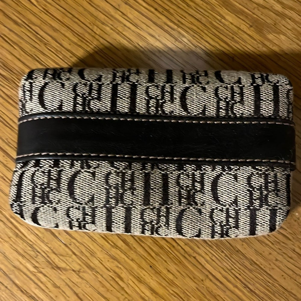 Carolina Herrera pocket sized tissue holder vintage